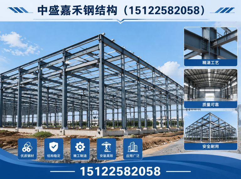 滨海新区中盛嘉禾钢结构展示图